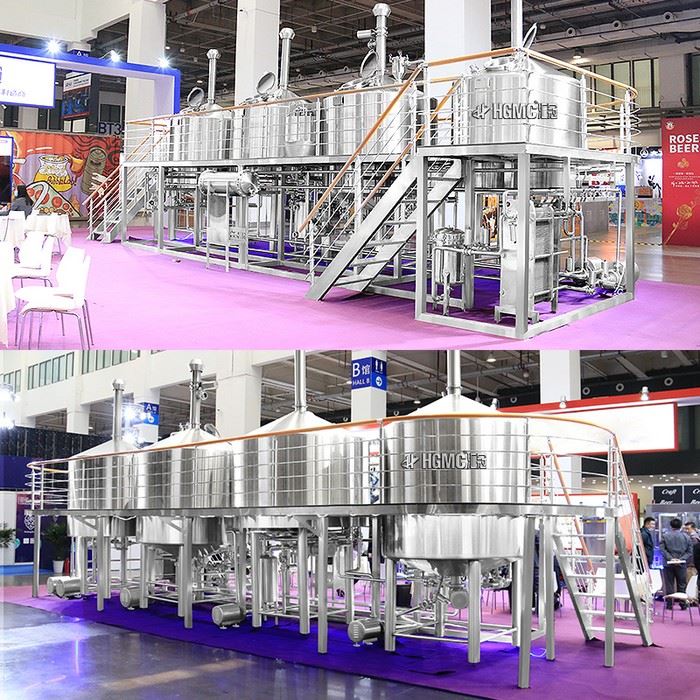 Large Beer Factory Equipment